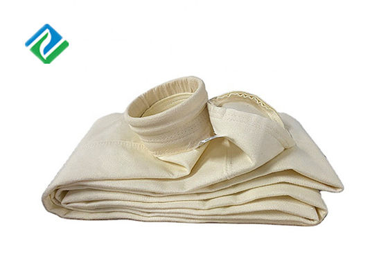 ISO9001 Fiberglass 50 Micron 550gsm PPS Filter Bags