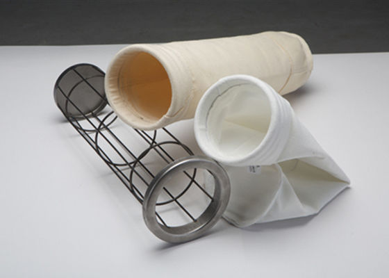 Sachets filtre d'extraction de poussière 600gsm de Nomex 1.9mm