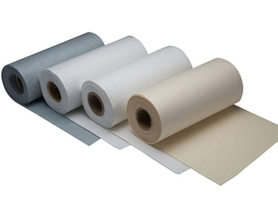 Le tissu filtrant industriel de la fibre de verre PTFE, a senti le tissu filtrant
