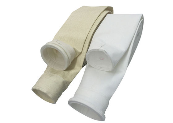 L'anti aiguille non tissée du polyester 550gsm de charge statique a senti les sachets filtre