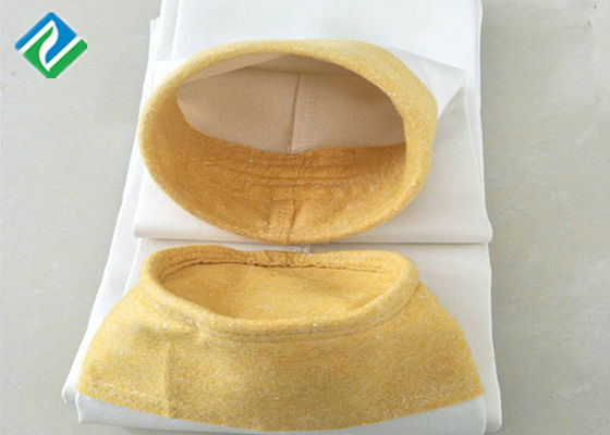 Sacs industriels tissés de collecteur de poussière de 0,5 microns 400gsm