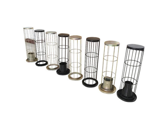 24 verticales câblent des cages de filtre de 5mm 200mm Baghouse