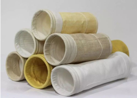Sachet filtre de collecteur de poussière d'Aramid 450GSM pour des travaux de construction
