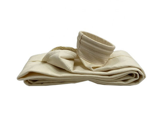 polyester industriel Nomex des sachets filtre PTFE de 5mg/Nm3 PPS Aramid non-tissé